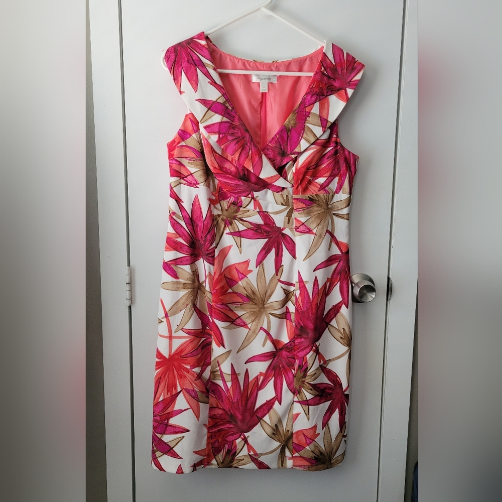 Dressbarn tropical floral dress